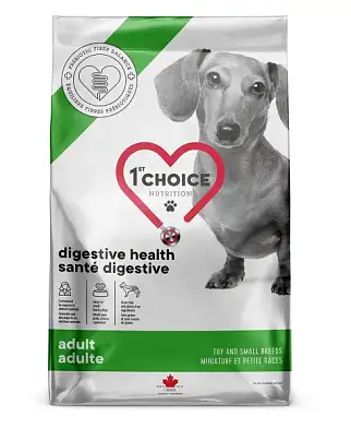 1st Choice Digestive Health сухой беззерновой корм для взрослых собак мелких и миниатюрных пород для здорового пищеварения с курицей