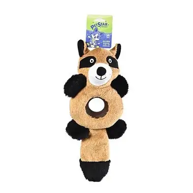 PetStar игрушка для собак ЕНОТ, плюшевая